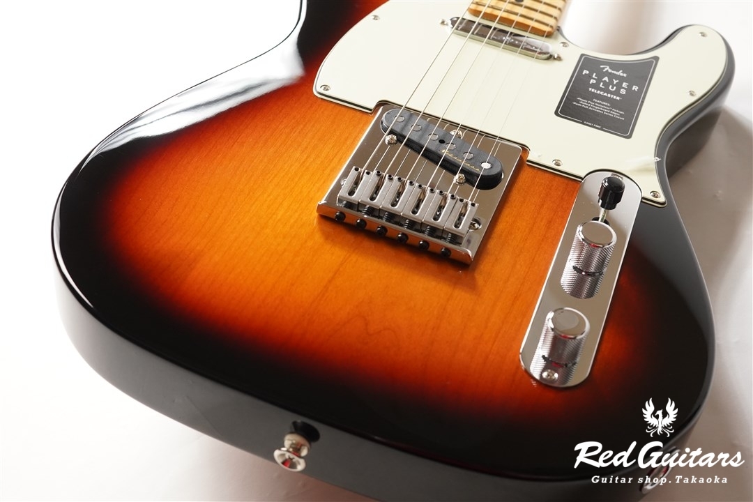 Fender Player Plus Telecaster - 3-Color Sunburst | Red Guitars